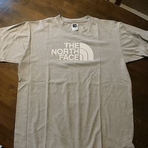 North Face logo tee